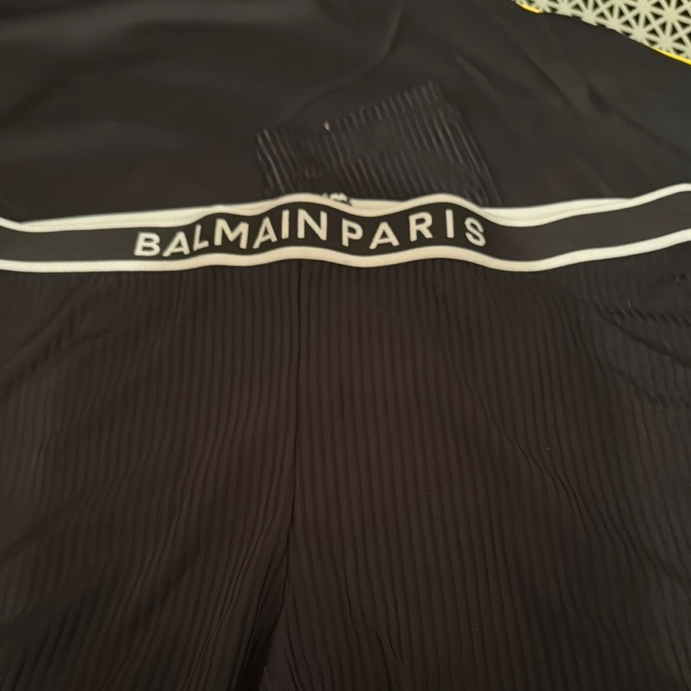 Balmain Paris Black Shorts